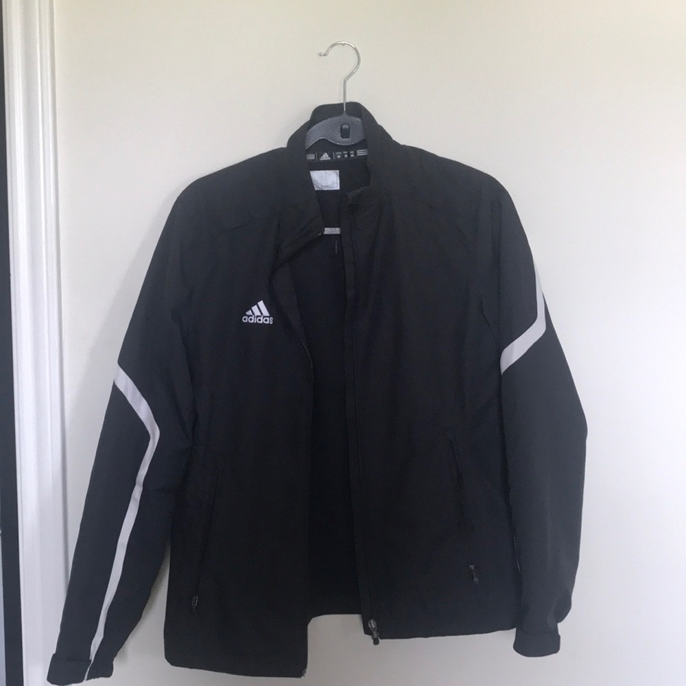adidas zip up windbreaker